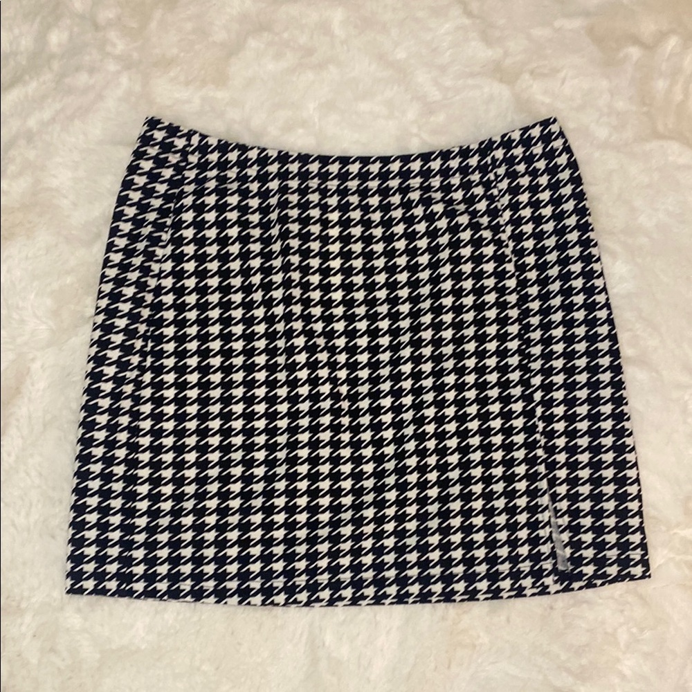 Houndstooth Skirt Size Large